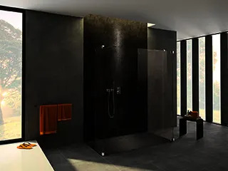 Duschwanne 1000x1000x30mm design4YOU 2.0 anthrazit matt