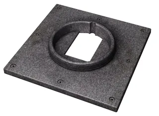 NO Wandadapterset WAQ 560 quadratisch, für L/W Inverter innen – Bild 2