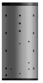 NO Speicher, TPSK 1000, Trennpuffersp. 1000l, inkl. Kälteisol., ohne Wärmeisol. – Bild 2
