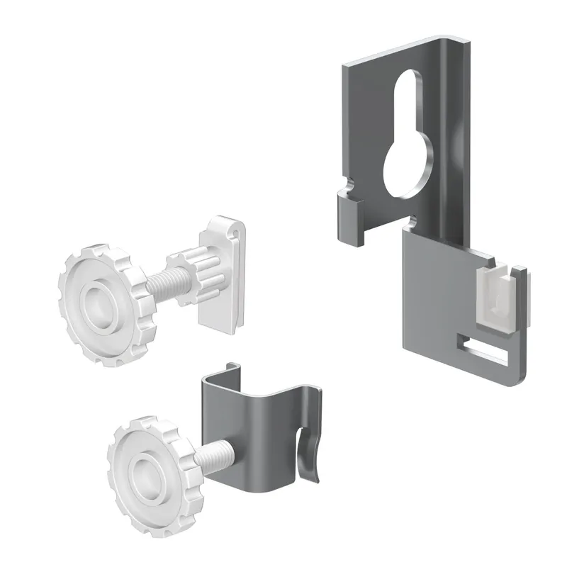 WEMEFA Wandbefestigung mit Abstandhalter mit Blind- u. Luftstopfen, 10-3080-596-1