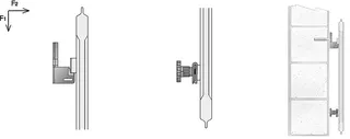WEMEFA Wandbefestigung mit Abstandhalter mit Blind- u. Luftstopfen, 10-3080-596-1 – Bild 2