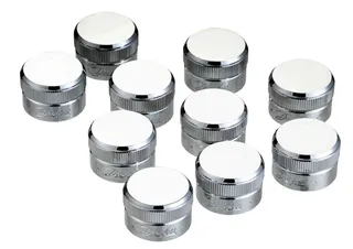 Danfoss Abdeckkappe für RLV-K Chrom (Pack, 10 St) – Bild 2
