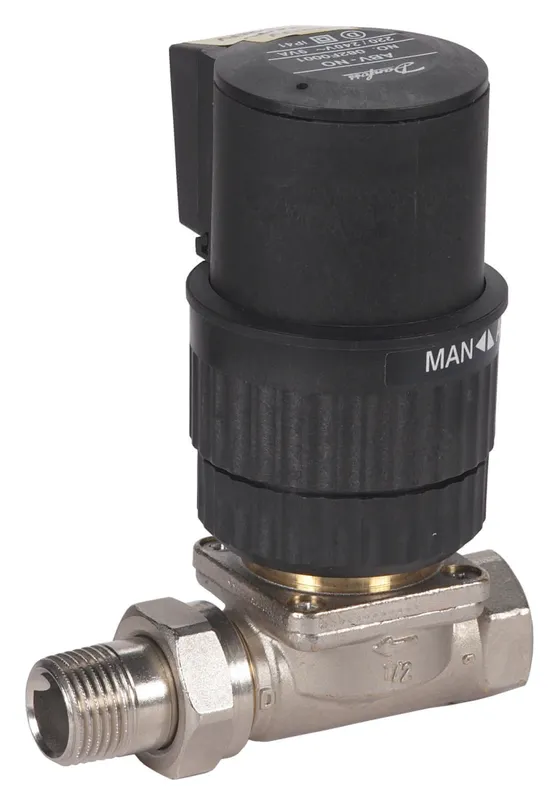 Danfoss Ventilgehäuse RAV 20/8 R3/4, Durchgang, matt vernickelt