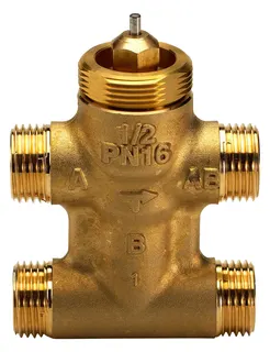 Danfoss 4-Wege-Ventil VZL 4 DN 15, kvs 1,6/1,0 – Bild 3
