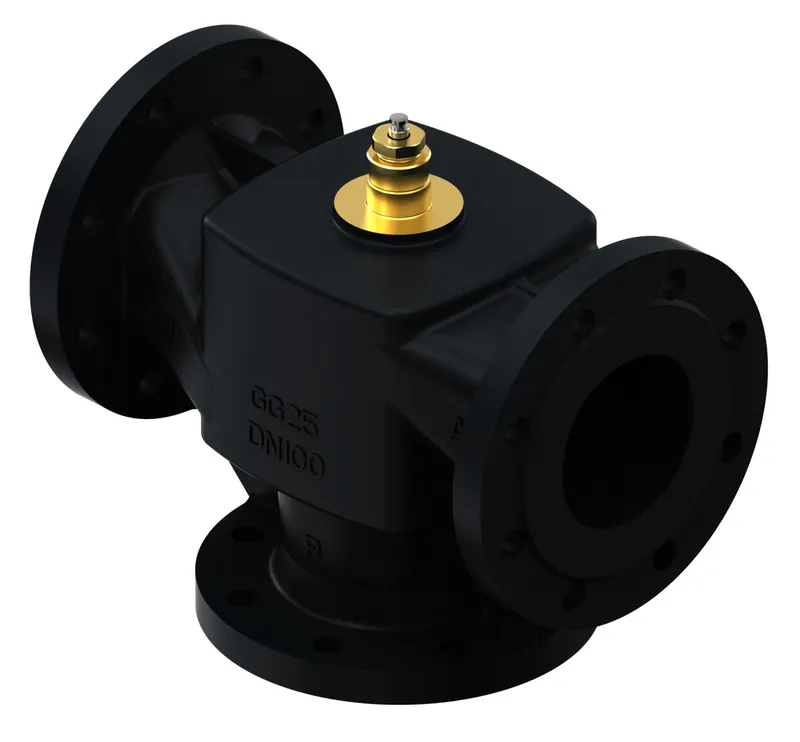 Danfoss 3-Wege-Mischventil VF3 DN100 Kvs 145,0, PN16, GG-25