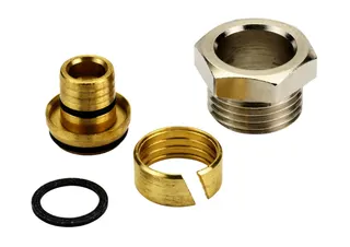 Danfoss Klemmverbinder R 1/2 AG auf 16x2 für Alu-Verbundrohre (Alupex) (10St,) – Bild 2