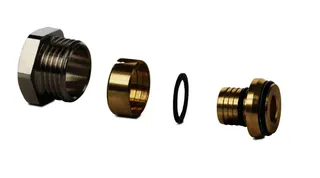 Danfoss Klemmverbinder R 1/2 AG auf 16x2 für Alu-Verbundrohre (Alupex) (10St,) – Bild 3