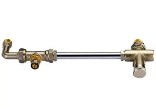 Danfoss Ventilgehäuse RA-K Durchgang mit Bogen, R 1/2, kv: 2,5 – Bild 2