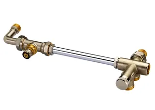 Danfoss Kupplungsgehäuse RA-KW Heizkörper: R 1/2, Anlage: G 3/4 AG – Bild 4