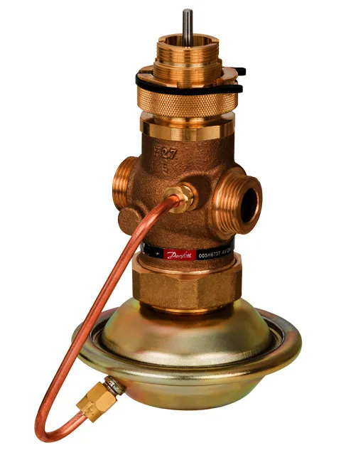 Danfoss Vol,-stromregl, mit Stellv, AVQM DN15, Kvs 1,6, PN16, RG5, G3/4 A