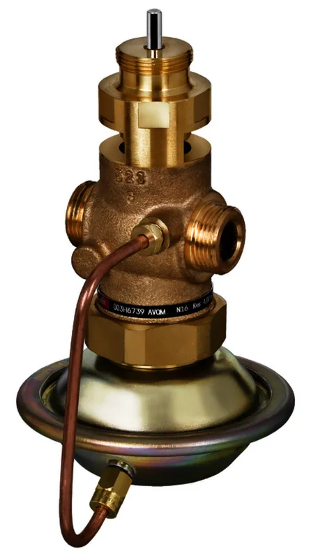 Danfoss Vol,-stromregl, mit Stellv, AVQM DN25, Kvs 8,0, PN16, RG5, G 11/4 A