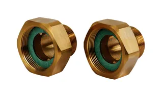 Danfoss Anschraubendenset DN20 G1"A R3/4, Set best, aus 2 Stück