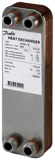 Danfoss Plattenwärmeübertrager XB06H-1 MicroPlate, 26 Platten, gelötet – Bild 4