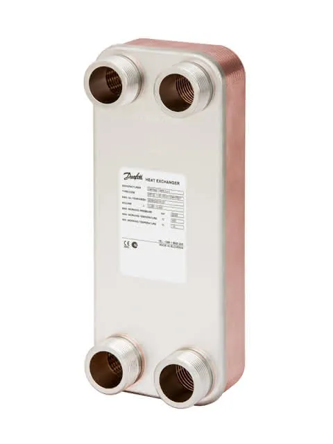 Danfoss gelöteter Wärmeübertrager MPHE XB 12H-1 20 PN25 G 5/4 A x 25mm