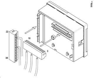 Danfoss Einbausatz für Tafelmontage f. ECL Comfort 296 – Bild 2
