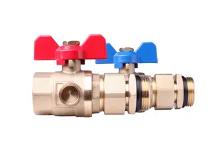 Danfoss Kugelhahn 1'' mit Verschraubung – Bild 3