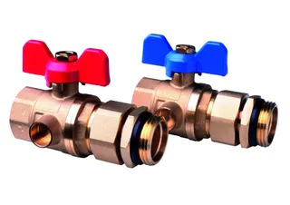 Danfoss Kugelhahn 1'' mit Verschraubung – Bild 4