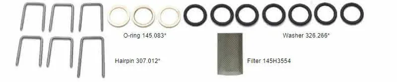 Danfoss Verbindungsteile-Set für Klick-Fit-Verbindungen