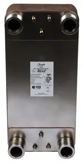 Danfoss Plattenwärmeübertrager XB61H-1 MicroPlate, 30 Platten, gelötet – Bild 2