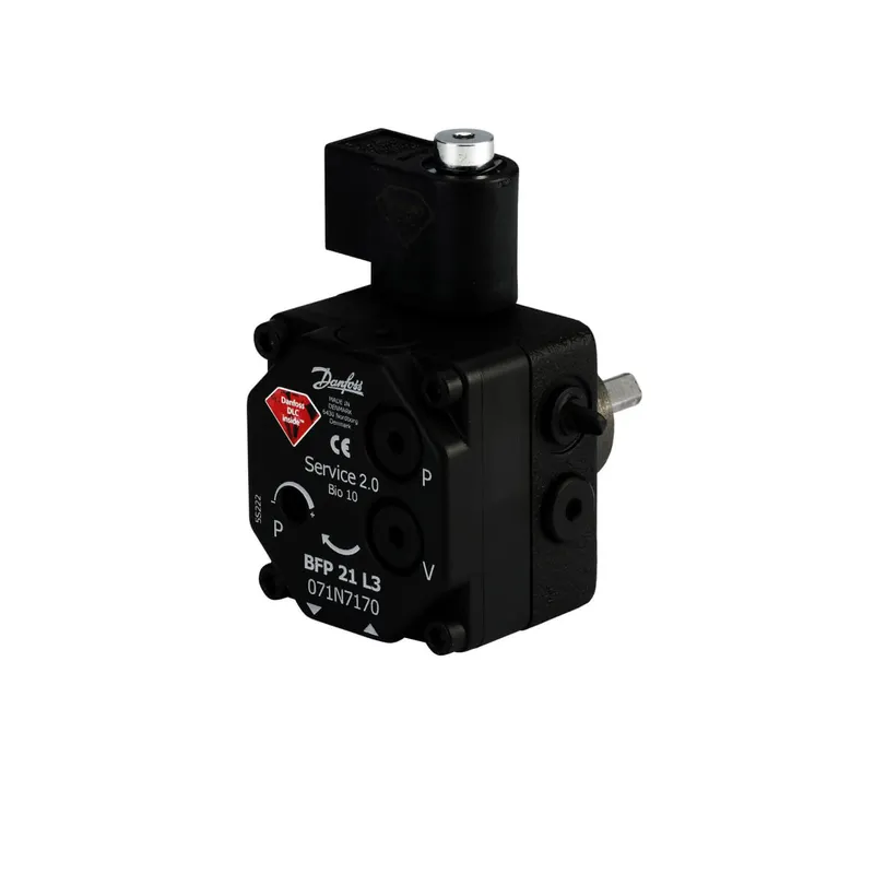 Danfoss Ölbrennerpumpe BFP 21 L 5 mit Magnetventil, Drehricht. li., 40 l/h