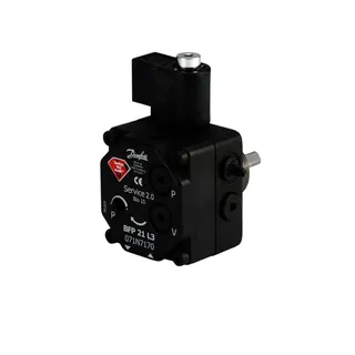 Danfoss Ölbrennerpumpe BFP 21 L 5 mit Magnetventil, Drehricht. li., 40 l/h