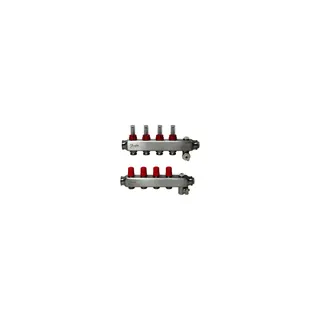 Danfoss FBH-Verteiler SSM-4F 4 Kreise, mit Durchflussanzeige
