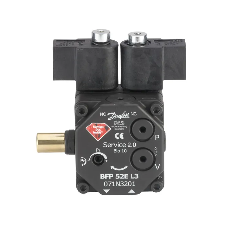 Danfoss Ölbrennerpumpe BFP 52 E L3 2 Magnetventile, 24 l/h, Drehricht, links,