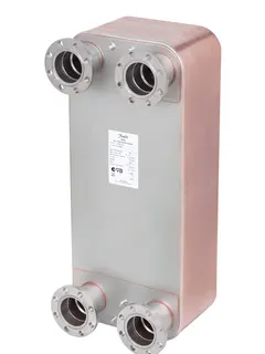 Danfoss Plattenwärmeübertrager XB66H-1 MicroPlate, 140 Platten, gelötet, DN65