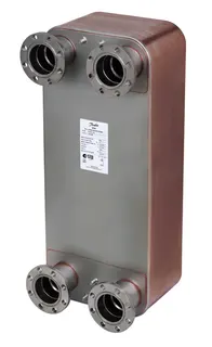 Danfoss Plattenwärmeübertrager XB66H-1 MicroPlate, 200 Platten, gelötet, DN65