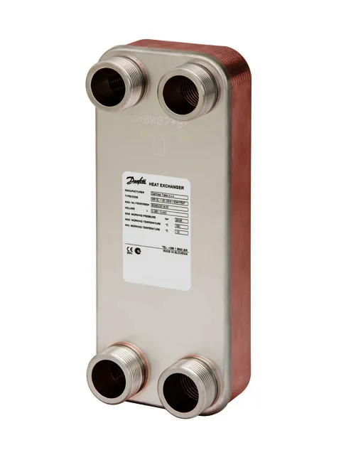 Danfoss gelöteter Wärmeübertrager MPHE XB 12H-1 140 PN25 G 5/4 A x 25mm