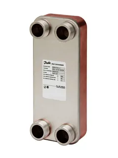 Danfoss gelöteter Wärmeübertrager MPHE XB 12H-1 140 PN25 G 5/4 A x 25mm