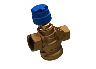 Danfoss druckunabh, Regelventil ABQM 4,0 DN20, 110-1100 l/h, oh, Messnip, 3/4"IG – Bild 3
