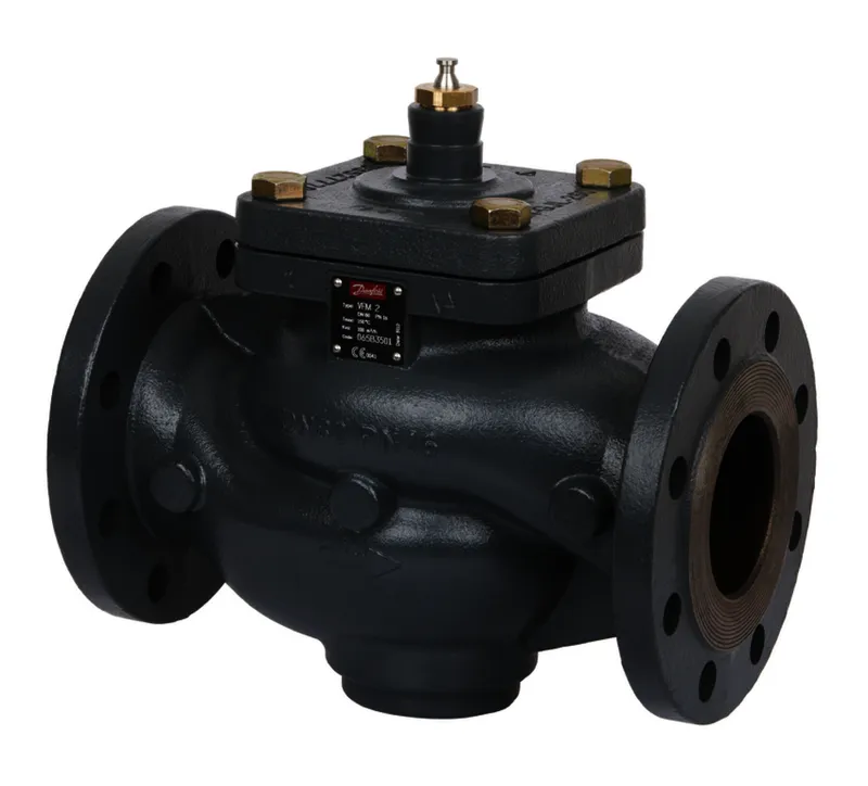 Danfoss 2-Wege-Ventil VFM2 DN65, PN25, Kvs63m3/h, Flansch, SPLIT