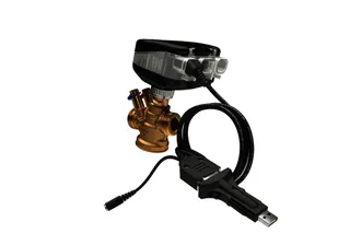 Danfoss druckunabh, Regelventil ABQM 4,0 DN15LF, 20-200 l/h, oh, Messnip, 1/2"IG – Bild 3