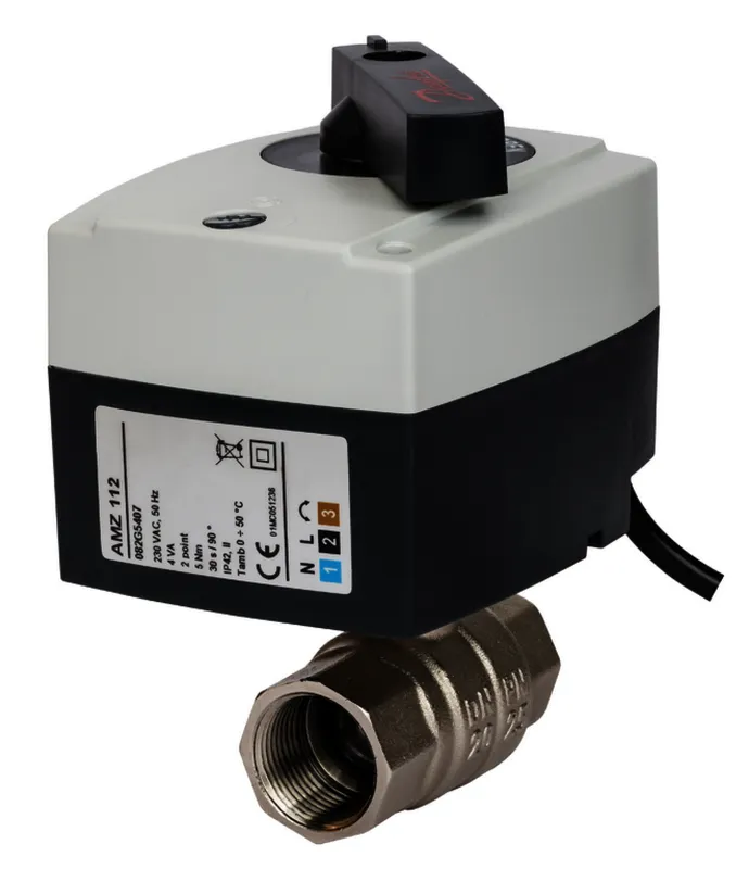 Danfoss motorischer Kugelhahn AMZ112 2-Wege, DN 32, 24Vac, Auf/Zu