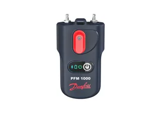 Danfoss Digitales Messgerät PFM 1000 inkl. Temperaturfühler und Messadapter