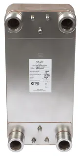 Danfoss Plattenwärmeübertrager XB61H-1 MicroPlate, 60 Platten, gelötet – Bild 2
