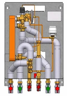 Danfoss EvoFlat Reno Typ 3 230V, incl, Kugelhähne