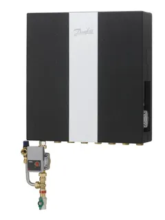 Danfoss Wohnungsstation Evoflat MSS 2 NT-Heizung, 45kW, Dämmhaube, HTC, Zirku – Bild 3