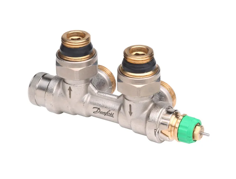 Danfoss dyn, VHS-DV Fühler rechts Eck, Ventileinsatz im RL für Heizkörper mit 1/2"