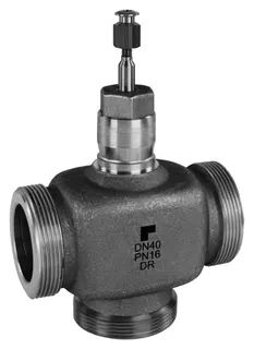 Resideo Dreiwegeventil XE Messing, PN16, Außengewinde DN20, KVS6.3 – Bild 3