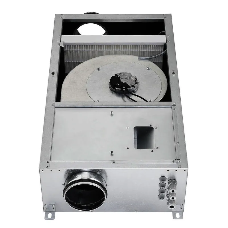 Helios ALB EC 250 EH Aussenluft-Box m. E-Heizreg. u. Luftfilter 3 PH, 400V