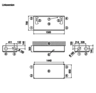 Maico Raumluft-System WS 300 Flat L Standard-Linkssausführung – Bild 3