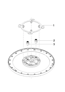 Dornbracht Regenbrause für Deckeneinbau SERIENSPEZIFISCH 28033970 300 mm Chrom – Bild 4
