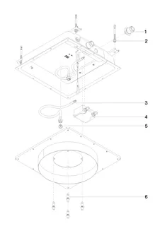 Dornbracht UP-Deckeneinbaukasten für Deckeneinbau SERIENNEUTRAL 35033970 – Bild 3