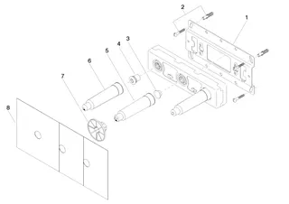 Dornbracht UP-Wandbatterie, Auslauf mittig SERIENNEUTRAL 35700970 – Bild 4