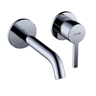 KLUDI NOVA FONTE Pura WT-Wand-EHM 180 ohne Ablaufgarnitur chrom