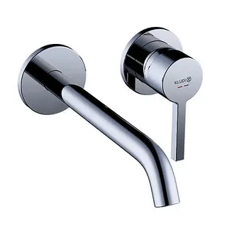 KLUDI NOVA FONTE Pura WT-Wand-EHM 220 ohne Ablaufgarnitur chrom