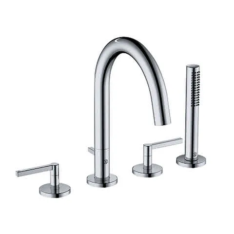 KLUDI NOVA FONTE 4Loch Wannenarmatur PURISTIC chrom