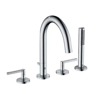 KLUDI NOVA FONTE 4Loch Wannenarmatur PURISTIC chrom